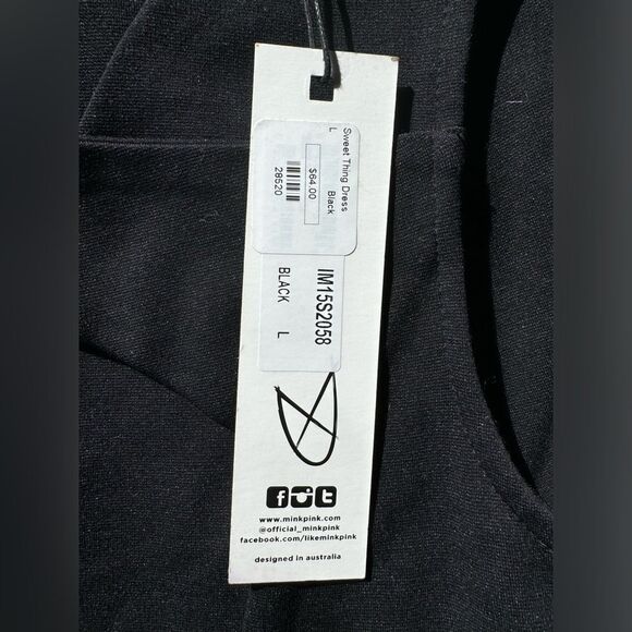 NWT MinkPink Cut Out Sweet Thing Mini Skater Dress - Picture 6 of 7